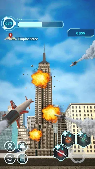 City Demolish: Rocket Smash! (Сити Демолиш)  [МОД Все открыто] Screenshot 1