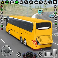 Скачать взлом Bus Simulator: City Bus Games (Бус Симулятор 2022 Бус Гейм 3Д) [МОД Unlocked] на Андроид