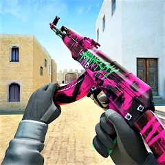 Скачать взлом Commando Gun Shooting Games 3D  [МОД Бесконечные деньги] на Андроид