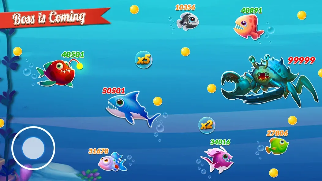 Fish.IO Fish Games Shark Games (Фиш Ай О Фиш Геймс Шарк Геймс)  [МОД Меню] Screenshot 3