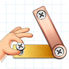 Скачать взлом X-ヒーロー：ビス打ちの達人！ [МОД Много монет] на Андроид