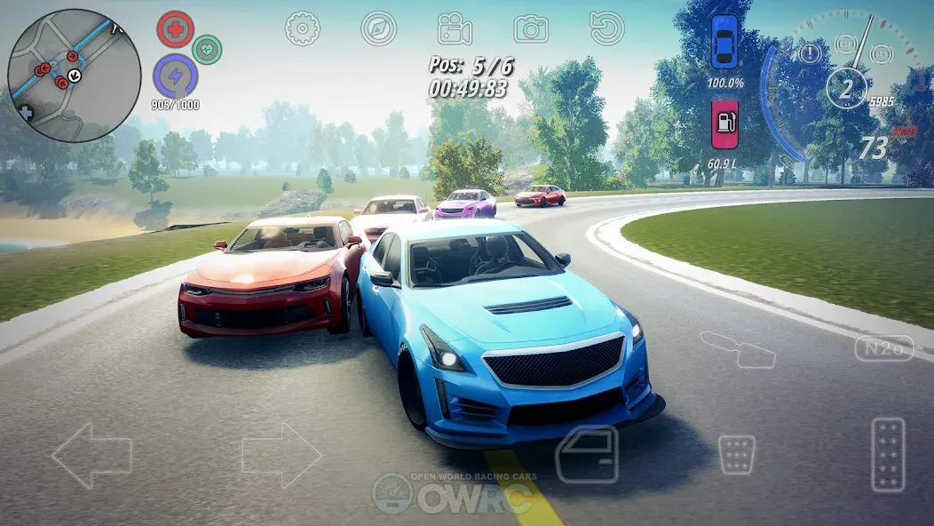 OWRC: Open World Racing Cars (ОВРК )  [МОД Много денег] Screenshot 5