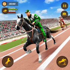Скачать взлом Horse Racing Game: Horse Games [МОД Меню] на Андроид