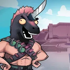 Скачать взлом Fury Wars online shooter games (Фьюри Варс)  [МОД Бесконечные деньги] на Андроид