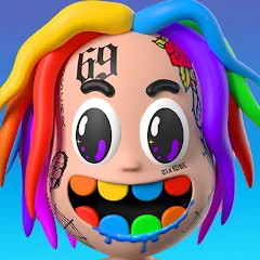 Скачать взлом 6ix9ine Runner (икс9айн Раннер) [МОД Меню] на Андроид