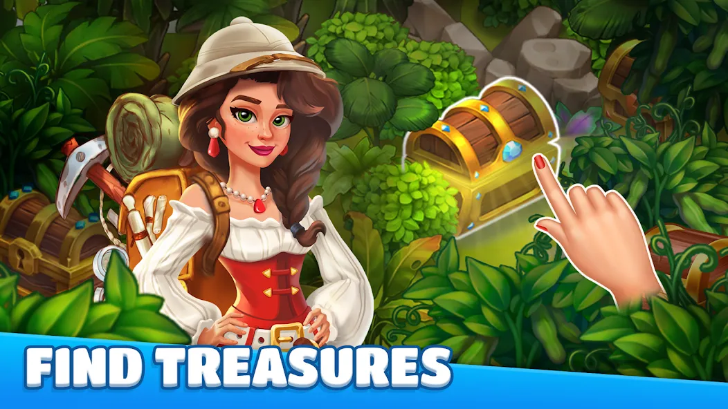 Adventure Bay - Farm Games (Приключенческая бухта)  [МОД Бесконечные деньги] Screenshot 1