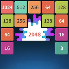 Скачать взлом 1M - Merge Number Block Puzzle [МОД Mega Pack] на Андроид