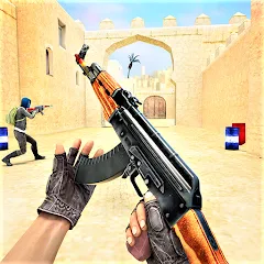 Скачать взлом Commando Gun Shooting Games [МОД Бесконечные монеты] на Андроид