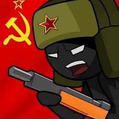 Скачать взлом Stickman WW2 (Стикмэн Вторая Мировая война) [МОД Меню] на Андроид