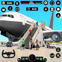 Скачать взлом Airplane Simulator Plane Games [МОД Mega Pack] на Андроид