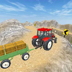 Скачать взлом Tractor Driver 3D Farming Sim (Тракторист 3D Симулятор Фермерства) [МОД Все открыто] на Андроид