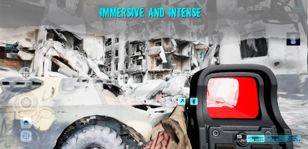 Shooter War WW3 CoopValor 2056 (Шутер  Третья мировая война)  [МОД Все открыто] Screenshot 1