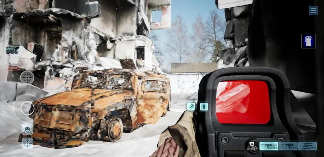 Shooter War WW3 CoopValor 2056 (Шутер  Третья мировая война)  [МОД Все открыто] Screenshot 4