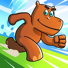 Скачать взлом Hippo Dash (Хиппо Дэш)  [МОД Много денег] на Андроид