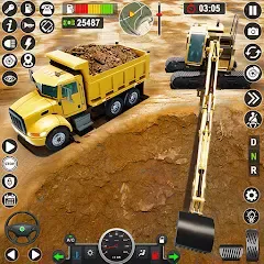Скачать взлом Construction Games Simulator  [МОД Много монет] на Андроид