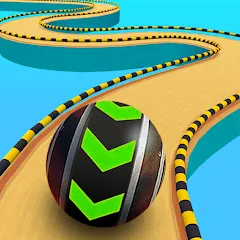 Скачать взлом Fast Ball Jump - Going Ball 3d (Скай Болл Джамп) [МОД Много денег] на Андроид