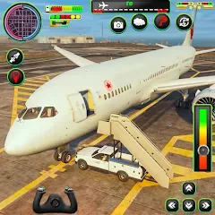 Скачать взлом Real Flight Sim Airplane Games (Реал Флайт Сим Авиасимуляторы игры на самолеты)  [МОД Много монет] на Андроид