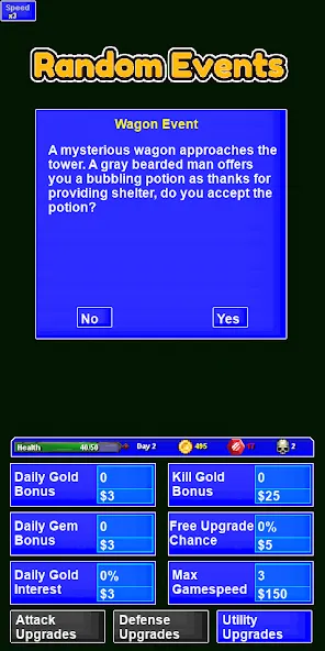 Lone Tower Roguelike Defense (Лон Тауэр Рогалик Защиты)  [МОД Бесконечные монеты] Screenshot 4