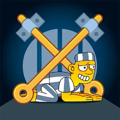 Скачать взлом Prison Escape: Pin Puzzle (Позонный эксперт)  [МОД Все открыто] на Андроид