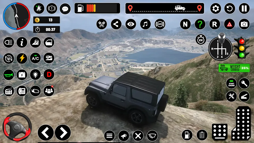 Offroad Jeep Driving & Parking  [МОД Mega Pack] Screenshot 3