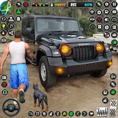 Скачать взлом Jeep Driving Simulator offRoad (Джип Драйвинг Симулятор вне дороги)  [МОД Много монет] на Андроид