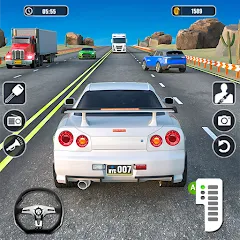 Скачать взлом Real Highway Car Racing Games [МОД Unlimited Money] на Андроид