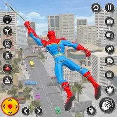 Скачать взлом Spider Rope Hero Spider Games  [МОД Много денег] на Андроид