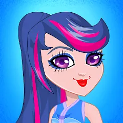 Скачать взлом Pony College Student Dress Up (Пони Студент Колледжа Одеваются) [МОД Бесконечные монеты] на Андроид