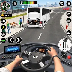 Скачать взлом Bus Simulator - Driving Games  [МОД Много денег] на Андроид