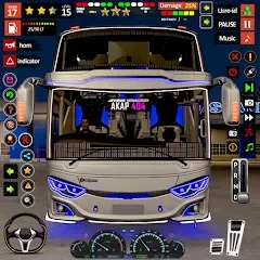 Скачать взлом Public Coach Bus Driving Game (Паблик Коуч Бас Драйвинг Гейм) [МОД Бесконечные монеты] на Андроид