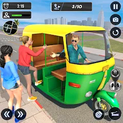 Скачать взлом Tuk Tuk Auto Driving Games 3D [МОД Меню] на Андроид