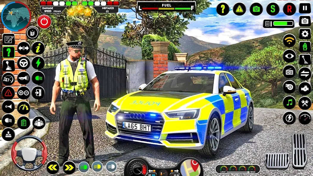 NYPD Police Car Parking Game  [МОД Menu] Screenshot 1
