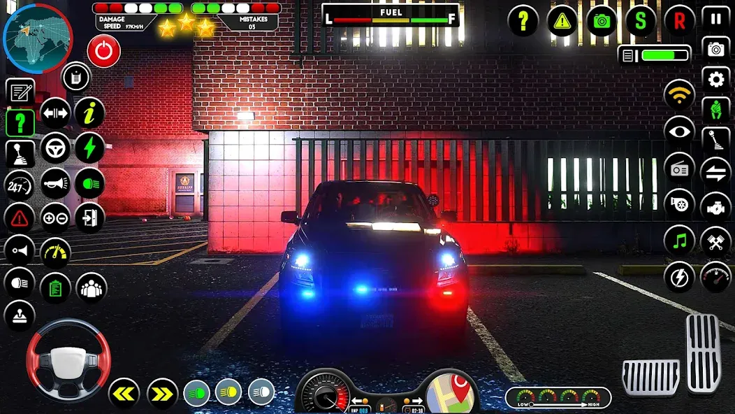 NYPD Police Car Parking Game  [МОД Menu] Screenshot 2