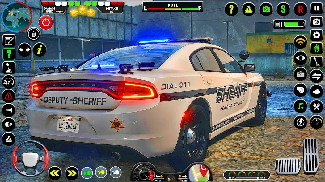 NYPD Police Car Parking Game  [МОД Menu] Screenshot 3
