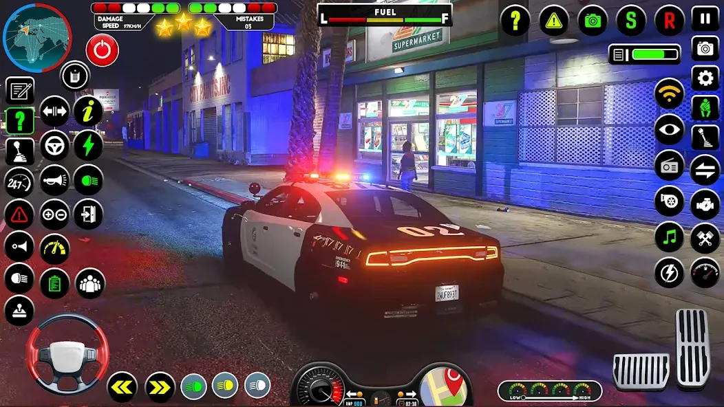 NYPD Police Car Parking Game  [МОД Menu] Screenshot 4