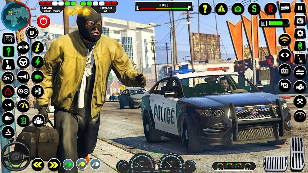 NYPD Police Car Parking Game  [МОД Menu] Screenshot 5