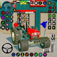 Скачать взлом Tractor Driving - Tractor Game  [МОД Много монет] на Андроид