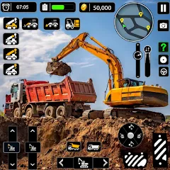 Скачать взлом Snow Offroad Construction Game  [МОД Бесконечные монеты] на Андроид