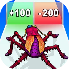 Скачать взлом Insect Run - Spider Evolution (Инсект Эволюшн Ран)  [МОД Unlimited Money] на Андроид