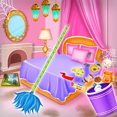 Скачать взлом Princess House Cleaning Advent [МОД Mega Pack] на Андроид