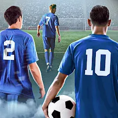 Скачать взлом Football Rivals: Soccer Game (Футбольные соперники) [МОД Бесконечные деньги] на Андроид