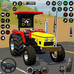 Скачать взлом Real Farmer Tractor Drive Game (Фармер Трактор 3Д Фермерские Игры)  [МОД Много денег] на Андроид