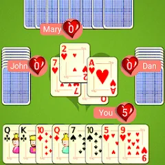 Скачать взлом Hearts Mobile  [МОД Unlimited Money] на Андроид