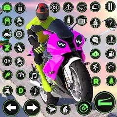 Скачать взлом Racing Bike Stunt Games Master (Гонки на мотоциклах Мастер игр в трюки)  [МОД Меню] на Андроид
