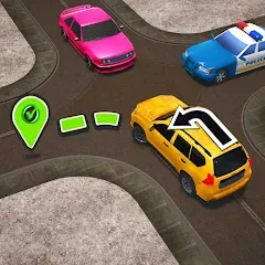 Скачать взлом Traffic Jam - Car Escape Games (Паркинг Джем 3D)  [МОД Много монет] на Андроид