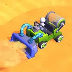 Скачать взлом Sand Miner: Idle Mining Game (Сэнд Майнер) [МОД Много монет] на Андроид