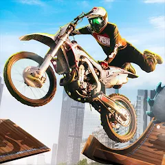Скачать взлом Trial Mania: Dirt Bike Games (Трайал Мания)  [МОД Меню] на Андроид