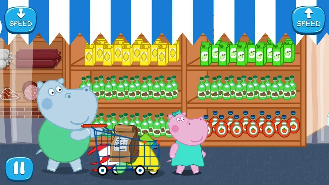 Kids Supermarket: Shopping  [МОД Menu] Screenshot 5