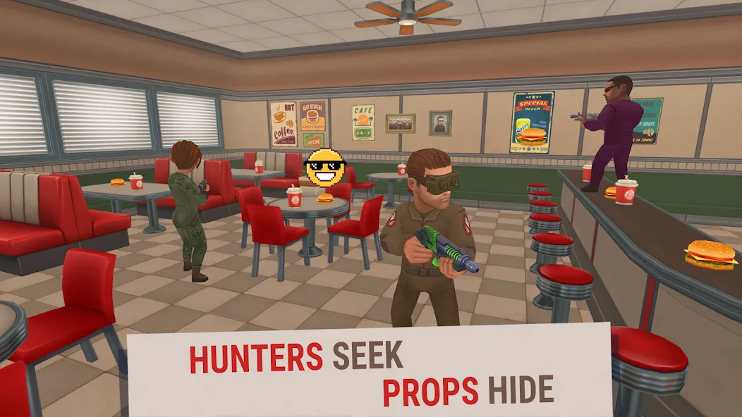 Hide Online - Hunters vs Props (Хайд Онлайн)  [МОД Mega Pack] Screenshot 2