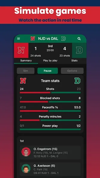 Hockey Legacy Manager 23 (Хоккей Легаси Менеджер 23)  [МОД Menu] Screenshot 2